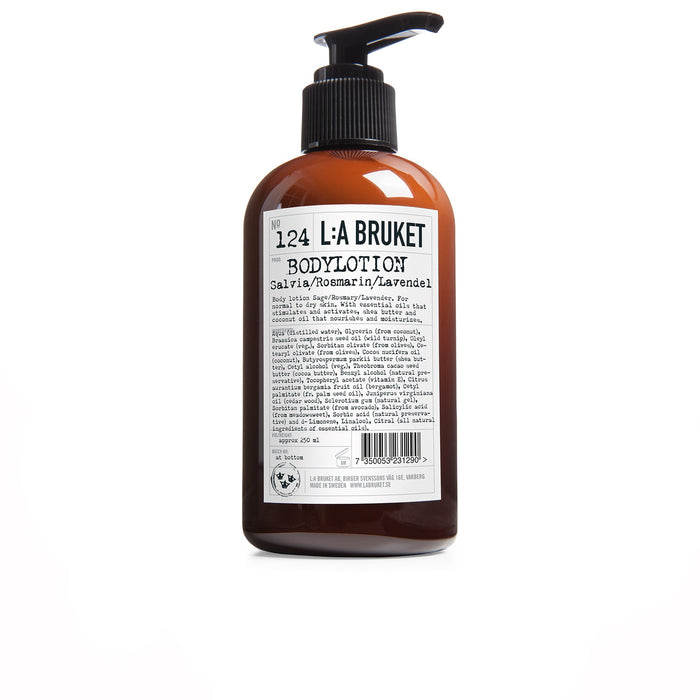 LA BRUKET BODY LOTION SAGE ROSEMARY LAVANDER 124