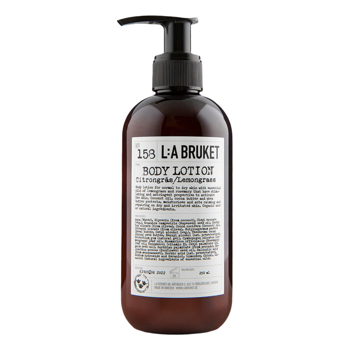 LA BRUKET BODY LOTION LEMONGRASS 158